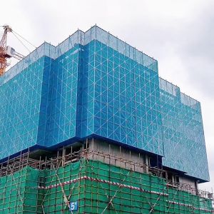 Steel Plate Scaffold Safety Mesh Galvanized Plate Blue Scaffold Mesh