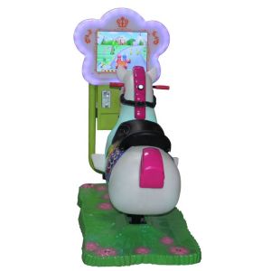 Amusement Park Mame Arcade Machine , Electric Video Kiddie Ride Car Kids Coin