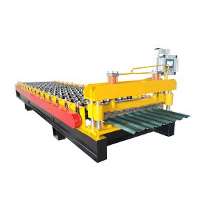 Galvanized Coil 0.8mm Sheet Metal Roll Forming Machines 20m/Min