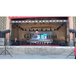 Hand Crank Tripod Speaker Stand Lift Non Rust 100kg Max Load