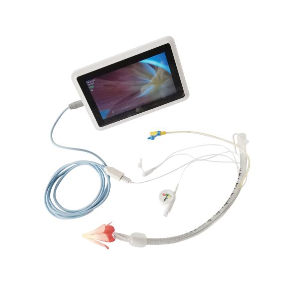 Video Reinforced Suction Endotracheal Tube Medical PVC HD Camera ISO Certificati