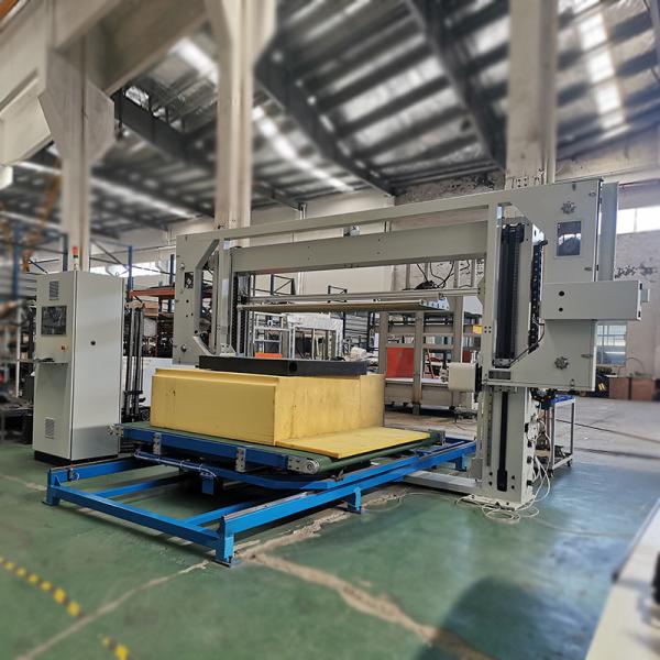Quality CNC Foam Vertical Cutting Machine Circulating Cutter For Flexible PU Foam Cutting High Speed Contour Cutting With High Accuracy for sale