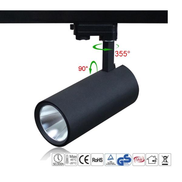 110lm/W White Track Lighting With Color Dimmable 2800K - 7000K