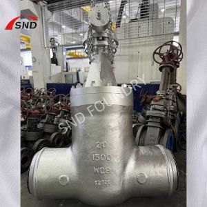 20 Inch Weld WC9 Gate Valve High Pressure API 600 Valve for High Temperature