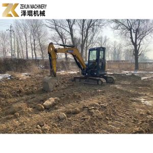SANY SY55U 5.5T Used Mini Excavator With Other Hydraulic Pump In Good Condition