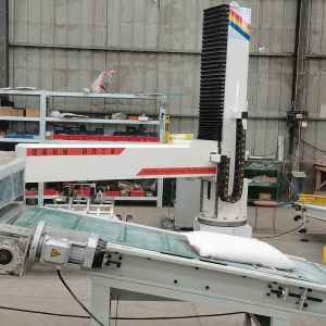 Mechanical Arm Robotic Palletiser 180 Rotation Robotic Case Palletizer