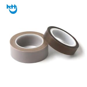 Brown PTFE Heat Resistant Adhesive Tape 500mm Width High Viscosity