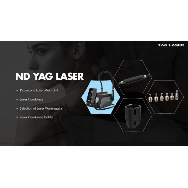 Picosecond 532nm 1064nm 1320nm Remove Tattoo ND Yag Laser Machine