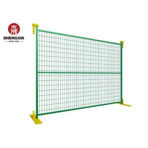Eco Friendly Yard Portable Security Fence 25x25 Temporary Fence Panels