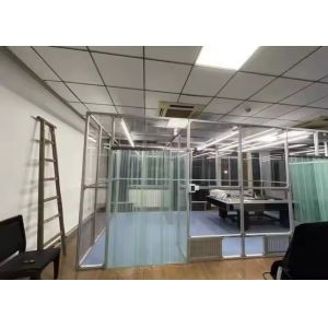 4.0m*2.0m*2.2m Modular Clean Booth With 99.99% Efficiency HEPA Filtration System