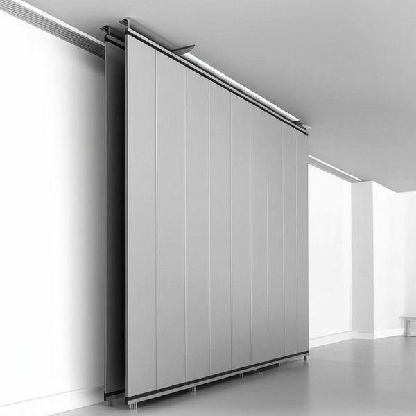Collapsible Operable Acoustic Partition Wall with Up to 18M Height and Max 56dB
