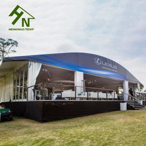 Flame Restardant Anchor Span Tent Arcum Shape Aluminum Structure