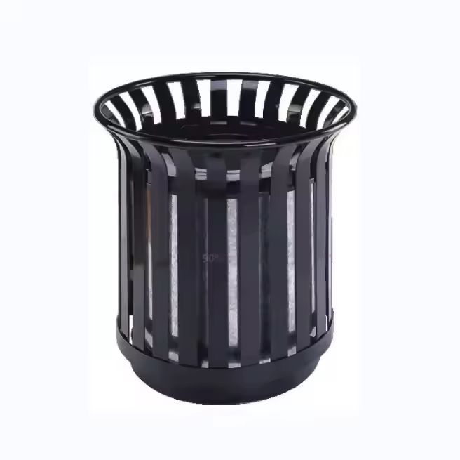 Buy cheap Eco-Friendly Black Custom Trash Can with UV Resistance from wholesalers