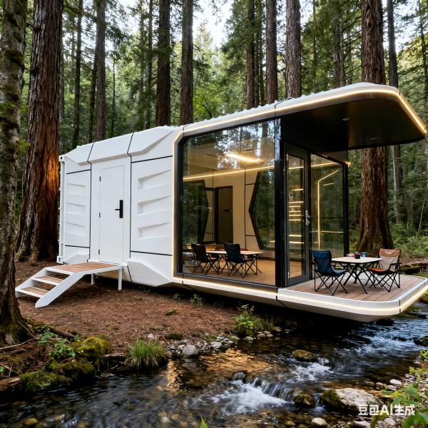 Quality Space-29 One Bedroom Space Capsule House with External Dimension L8560 * W3460 * H3400 for sale