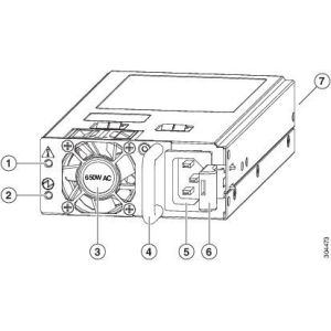 Cisco N9K-PAC-650W Cisco Nexus 9300-EX and 9300-FX Platform Switches Power