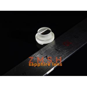 Monocrystalline Synthetic Sapphire Optical Windows Glass With Step