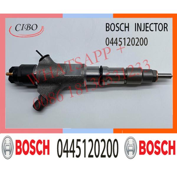 0445120200 With Nozzle DLLA146P1725 Diesel Common Rail Fuel Injector 0445120221 0445120129