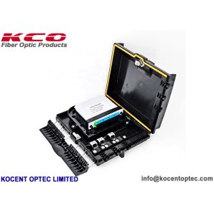 8 Core 12 Fibers ABS+PC Material Fiber Optic Terminal Box Optical Distribution