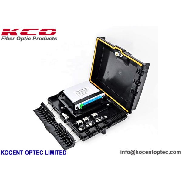 8 Core 12 Fibers ABS+PC Material Fiber Optic Terminal Box Optical Distribution