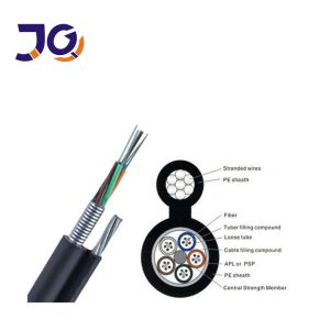 Aerial Single Mode Figure 8 Optical Cable GYTC8S 12 16 24 48 96 Core Fiber Optic
