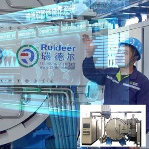 High Temperature Sintering furnace with PID Temperature Controller Pneumatic