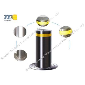 Integrated Type Hydraulic Retractable Bollards Remote Control For Driveways