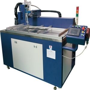 Wholesale High Accuracy Two Components Silicone Epoxy PU Automatic Mixing Machine for LED Lighting and PCBA from china suppliers