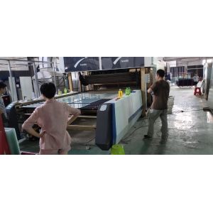 800*1500 PLC Control Small Size Flat Glass Tempering Furnace with Convection