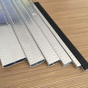 Silver/Black High Frequency Welding Spacer Bar for Insulating Glass Windows and