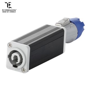 3 Pin Locking Type PBT Plug Cable Powercon Circular Connector for LED Screen