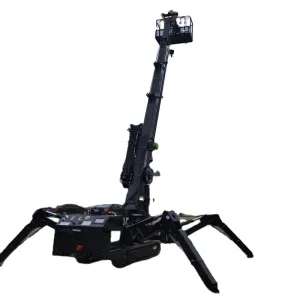 3 Ton Lifting Capacity Spider Crawler Crane In Green For Heavy Lifting With High