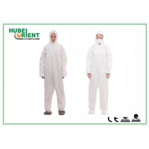 Polypropylene SMS Microporous Disposable Protective Coveralls