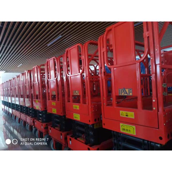 Durable Electric Scissor Lifts 230KG 320KG 450KG 500KG with Customized Control Method