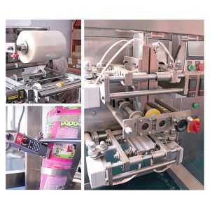Vertical Automatic Sachet Packing Machine Multifunction Tomato Filling Ketchup