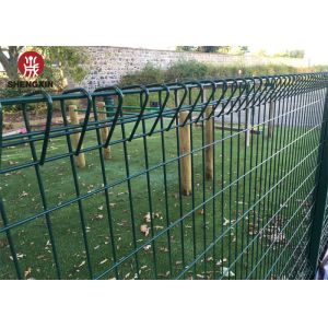 Hot Dip Galvanized 6Ftx8Ft BRC Wire Mesh Roll Top Fencing