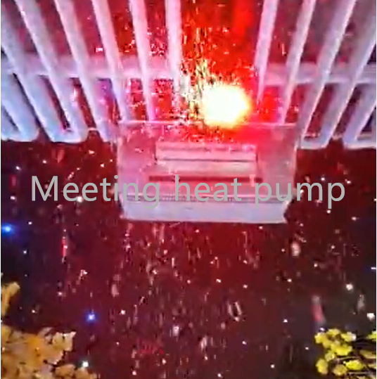 Durable 5KW Light Gray Snow Drifting Machine , Real Snow Making Machine