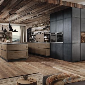 Wholesale Veneer and Lacquer Finished American Kitchen Cabinet Set with Waste Container Accessories from china suppliers