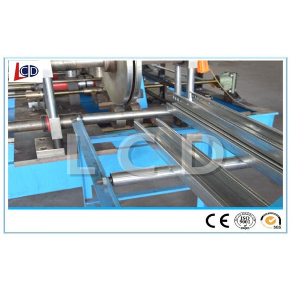 Cantilever Type Steel Roll Forming Machine With Punching System 3KW Hydraulic Motor