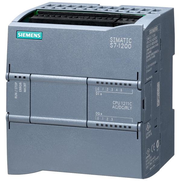 6ES7211-1BE40-0XB0 Siemens SIMATIC DP CPU 1211C AC DC RLY Compact CPU