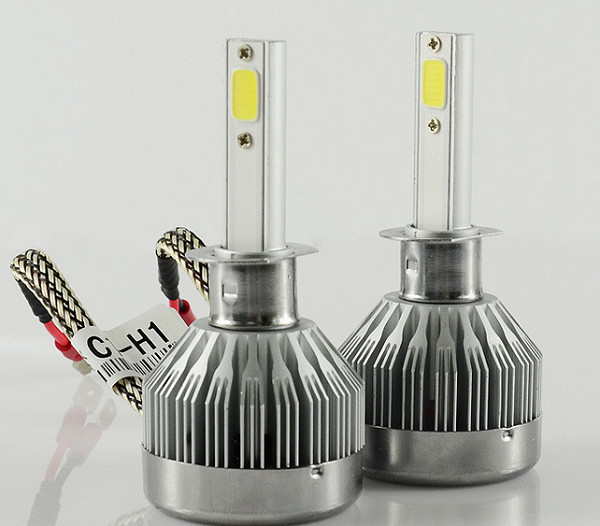 Quality Hot Cheap C1 60W 6000LM Fanless H1 LED HEADLIGHT with 6000K for sale