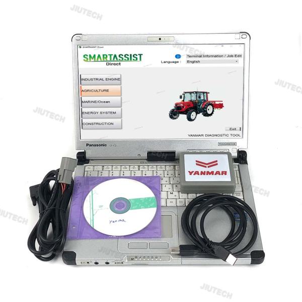 Quality CFC2 laptop+1RF022-25003 1983000033 CS9703000000 Detector Diagnostic Service Tool YEDST for Yanmar Diesel EFI Engine Yacht Excavator Ship for sale