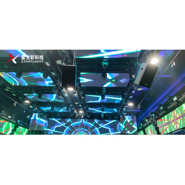 640X640mm super slim SMD2121 P5 full color night Bar DJ LED Screen 300w/m2