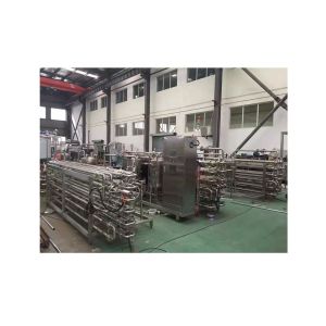 Tube In Tube Pasteurization Machine for Tomato Paste at Inlet Temperature 20-30