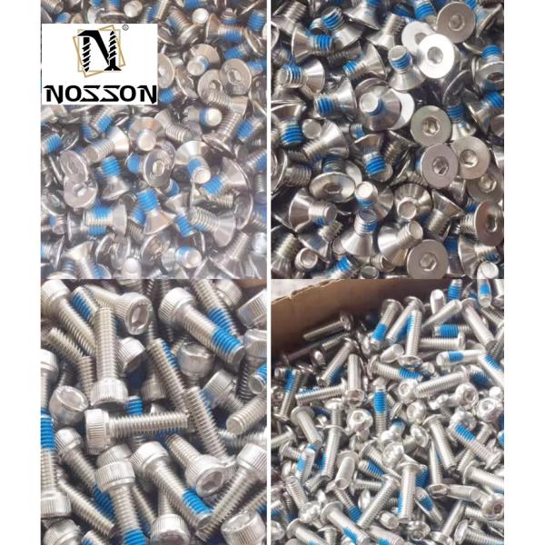 ISO Standard Chrome Plated 18-8 Stainless Steel Thread-Locking Socket Head Screws for Optimal Performance