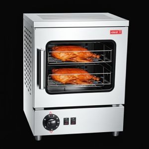 Hot-wind Roast Duck Machine with Glass Door 17KW