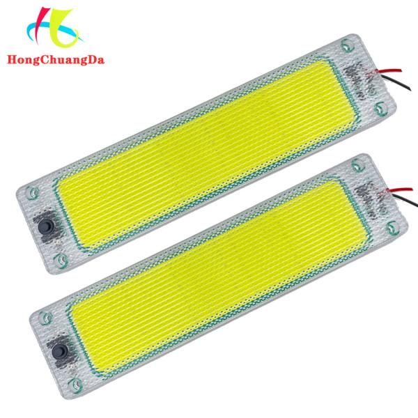 12V Truck Cob Indoor Lamp Plate Cab Light Vehicle Familiar Camping Lights With