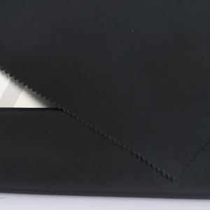 Smooth and durable windbreaker/backpack regenerated shape memory weft fabric