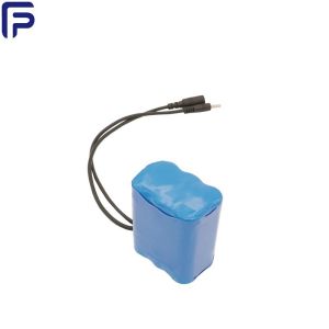 11.1V 3S2P Lithium Ion Battery Pack 5000mAh Rechargeable With PCB