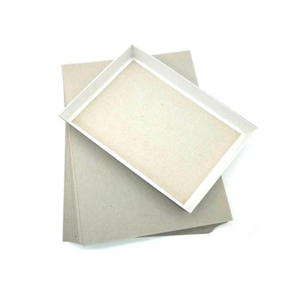 Quality Grade AA 420g Chemical-Mechanical Pulp Gray Cardboard roll for gift package box / for sale