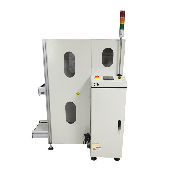 Quality Omron PLC Control SMT Inspection Conveyor Manual Lift With Front Fixed Rail for sale